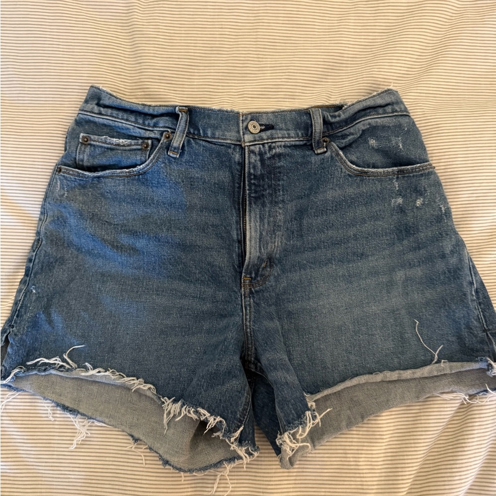 ABERCROMBIE Denim Blue Women's Shorts